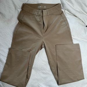 High rise pixie khakis